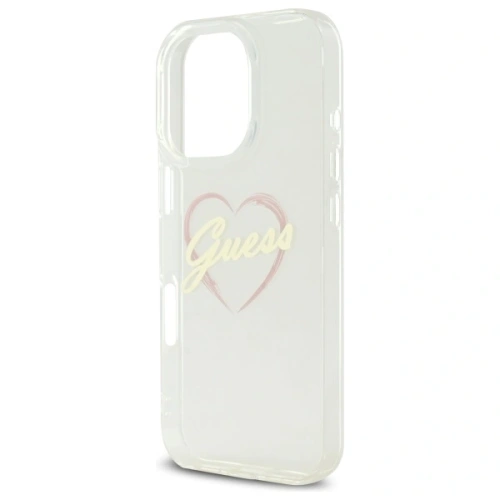 Kup Etui Guess GUHCP16XHCHGSPT Apple iPhone 16 Pro Max hardcase IML Heart průhledný/transparentní - GUE4174 - {ean13} - Sklep Home Screen
