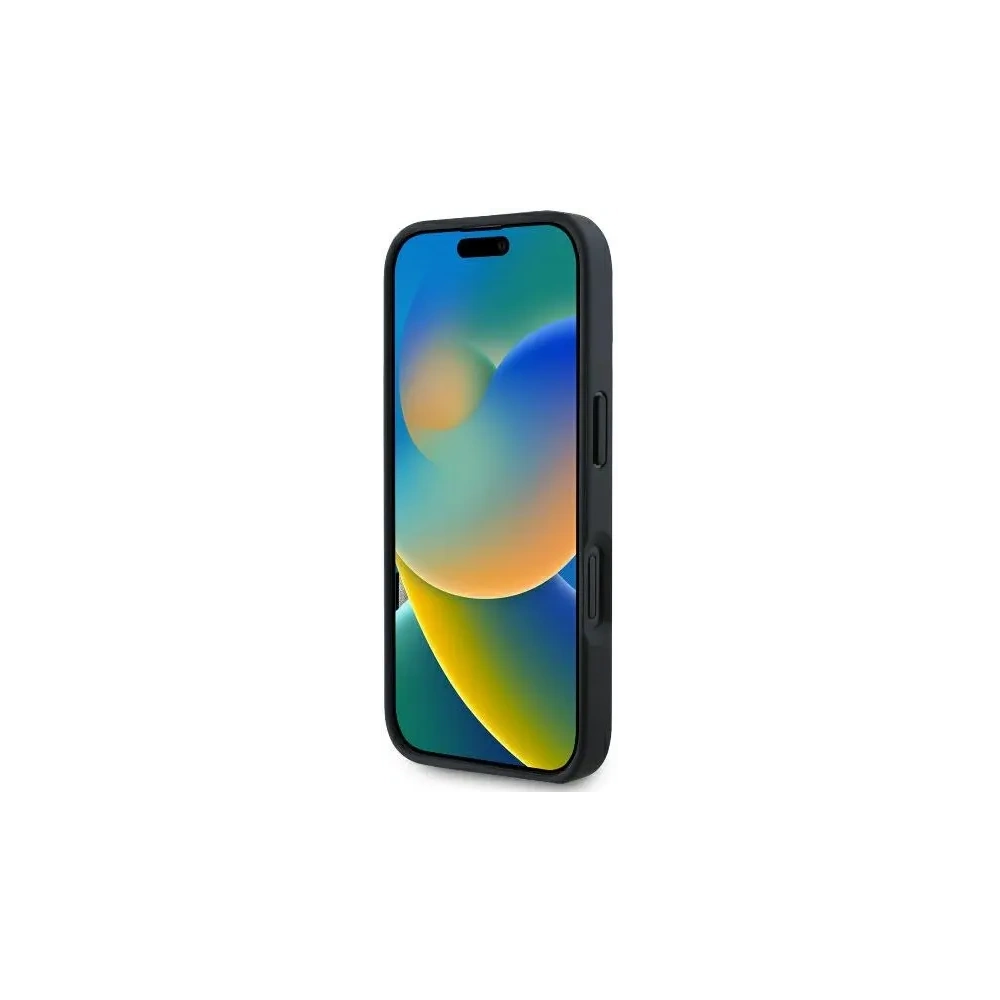 Etui Guess GUHCP16XPG4GPK Apple iPhone 16 Pro Max hardcase New 4G Triangle czarny/black