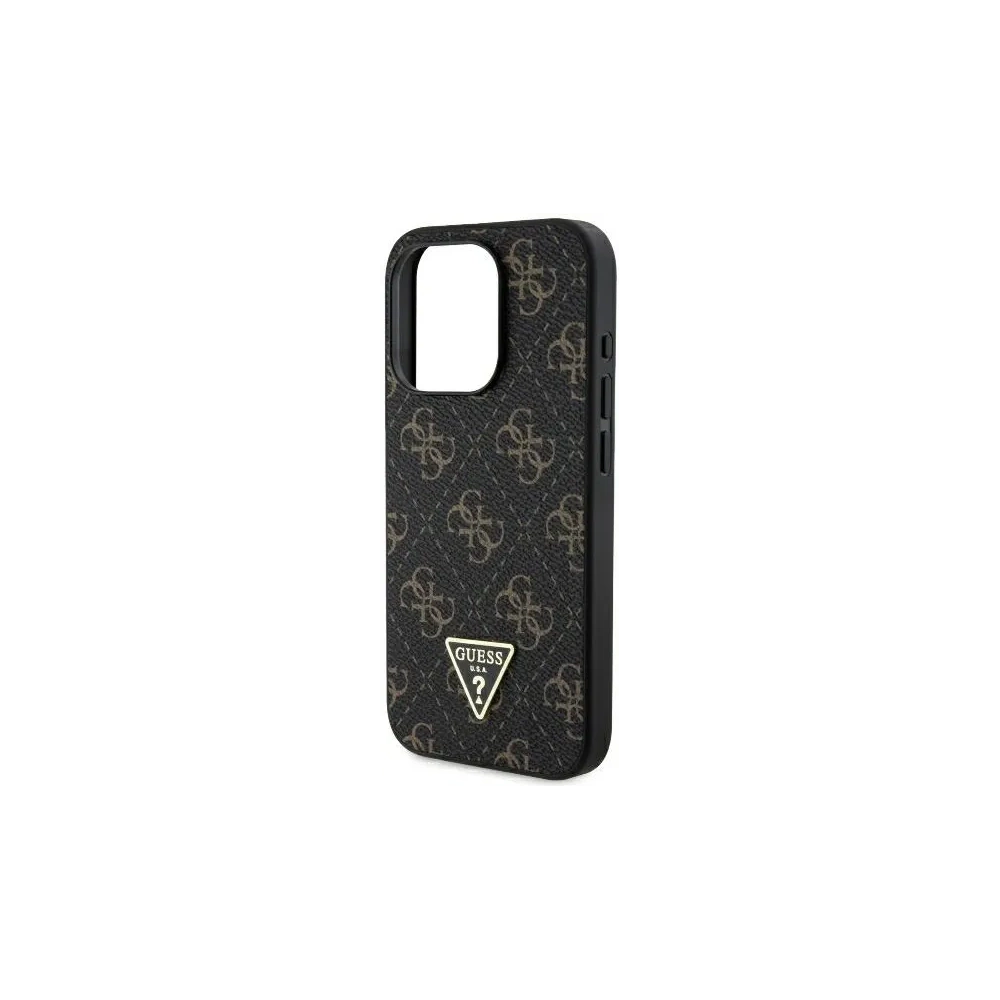 Etui Guess GUHCP16XPG4GPK Apple iPhone 16 Pro Max hardcase New 4G Triangle czarny/black