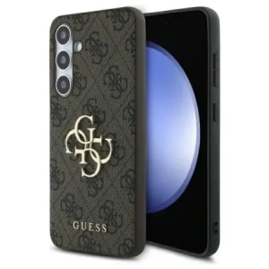 Kup Guess GUHCS24FE4GMGBR Samsung Galaxy S24 FE kemény tok 4G Nagy Fém Logó barna - GUE4176 - {ean13} - Sklep Home Screen