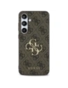 Buy Guess GUHCS24FE4GMGBR Samsung Galaxy S24 FE hardcase 4G Big Metal Logo brown - GUE4176 - {ean13} - Home Screen Store Europe