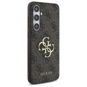 Kup Guess GUHCS24FE4GMGBR Samsung Galaxy S24 FE kemény tok 4G Nagy Fém Logó barna - GUE4176 - {ean13} - Sklep Home Screen