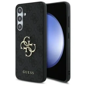 Kup Guess GUHCS24FE4GMGGR Samsung Galaxy S24 FE keménytok 4G Nagy Fém Logó szürke - GUE4177 - {ean13} - Sklep Home Screen