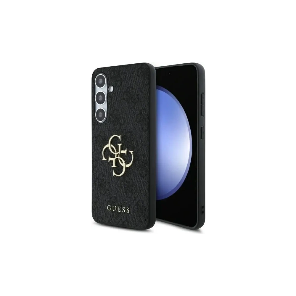 Etui Guess GUHCS24FE4GMGGR Samsung Galaxy S24 FE hardcase 4G Big Metal Logo szary/grey