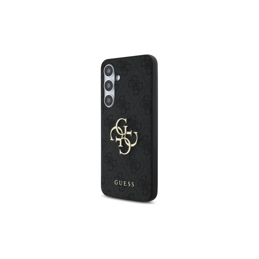 Etui Guess GUHCS24FE4GMGGR Samsung Galaxy S24 FE hardcase 4G Big Metal Logo szary/grey
