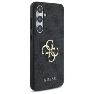 Kup Guess GUHCS24FE4GMGGR Samsung Galaxy S24 FE keménytok 4G Nagy Fém Logó szürke - GUE4177 - {ean13} - Sklep Home Screen