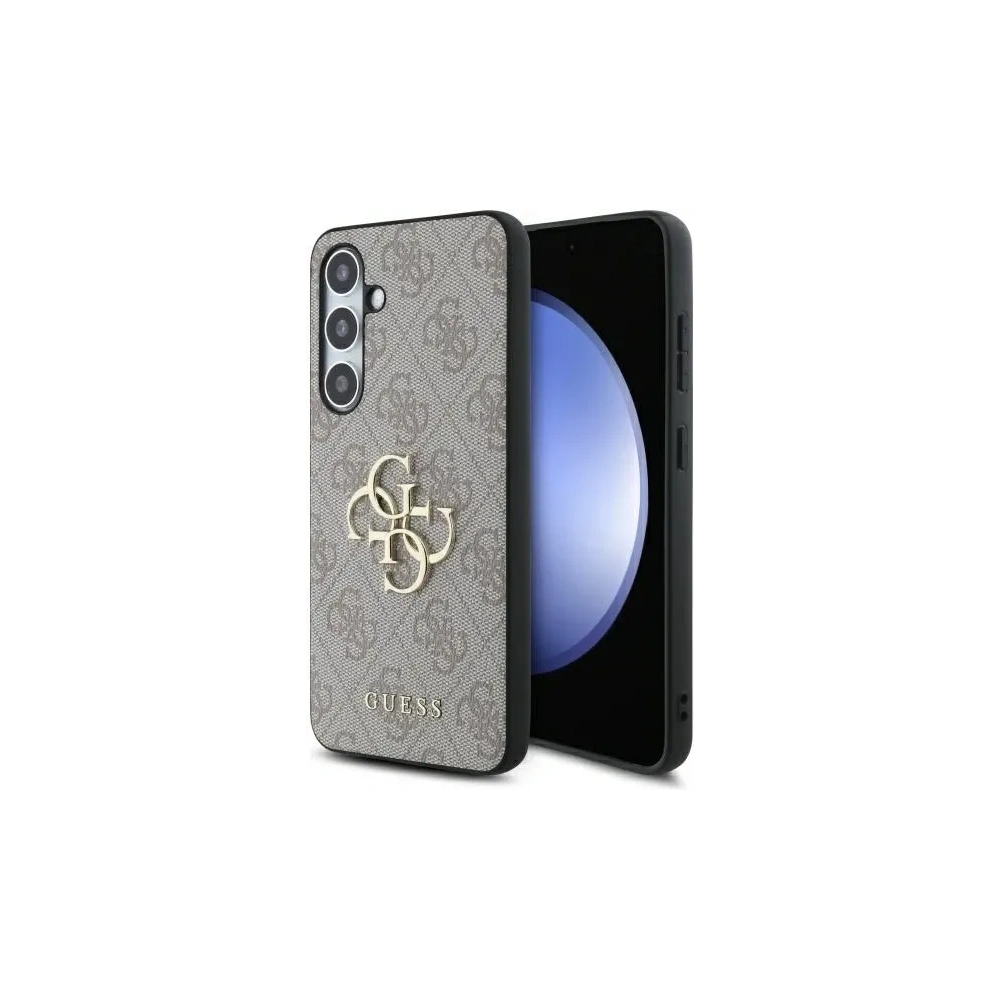 Etui Guess GUHCS24FE4GMGPI Samsung Galaxy S24 FE hardcase 4G Big Metal Logo różowy/pink