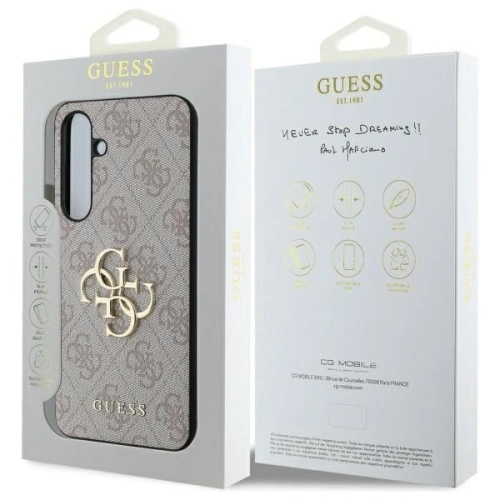 Kup Guess GUHCS24FE4GMGPI Samsung Galaxy S24 FE hardcase 4G Big Metal Logo roz - GUE4178 - {ean13} - Sklep Home Screen