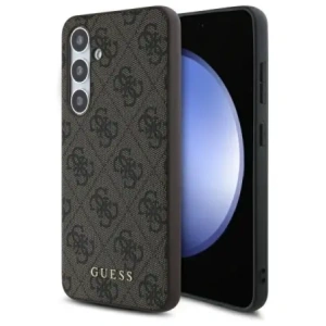 Kup Guess GUHCS24FEG4GFBR Samsung Galaxy S24 FE kemény tok 4G Fém Arany Logó barna - GUE4179 - {ean13} - Sklep Home Screen