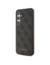 Kup Etui Guess GUHCS24FEG4GFBR Samsung Galaxy S24 FE hardcase 4G Metal Gold Logo brązowy/brown - GUE4179 - {ean13} - Sklep Home Screen