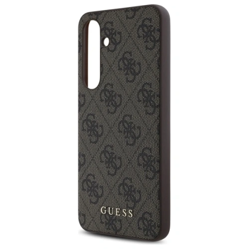 Kup Etui Guess GUHCS24FEG4GFBR Samsung Galaxy S24 FE hardcase 4G Metal Gold Logo brązowy/brown - GUE4179 - {ean13} - Sklep Home Screen