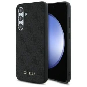 Kup Guess GUHCS24FEG4GFGR Samsung Galaxy S24 FE keménytok 4G Fém Arany Logó szürke - GUE4180 - {ean13} - Sklep Home Screen