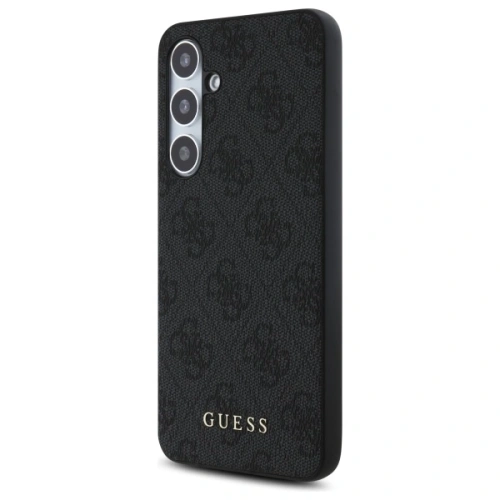Kup Guess GUHCS24FEG4GFGR Samsung Galaxy S24 FE keménytok 4G Fém Arany Logó szürke - GUE4180 - {ean13} - Sklep Home Screen