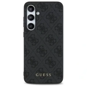 Kup Guess GUHCS24FEG4GFGR Samsung Galaxy S24 FE keménytok 4G Fém Arany Logó szürke - GUE4180 - {ean13} - Sklep Home Screen