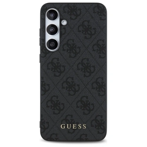 Kup Guess GUHCS24FEG4GFGR Samsung Galaxy S24 FE keménytok 4G Fém Arany Logó szürke - GUE4180 - {ean13} - Sklep Home Screen