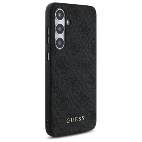 Kup Guess GUHCS24FEG4GFGR Samsung Galaxy S24 FE keménytok 4G Fém Arany Logó szürke - GUE4180 - {ean13} - Sklep Home Screen