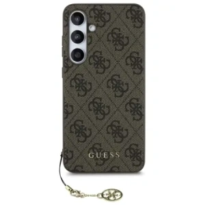 Kup Guess GUHCS24FEGF4GBR Samsung Galaxy S24 FE hardcase 4G Colecția Charms maro - GUE4181 - {ean13} - Sklep Home Screen