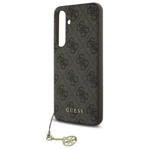 Kup Guess GUHCS24FEGF4GBR Samsung Galaxy S24 FE hardcase 4G Colecția Charms maro - GUE4181 - {ean13} - Sklep Home Screen