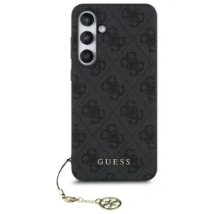Kup Guess GUHCS24FEGF4GGR Samsung Galaxy S24 FE hardcase 4G Colecția Charms gri - GUE4182 - {ean13} - Sklep Home Screen