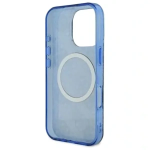 Kup Etui Guess GUHMP16LH4PYEEB Apple iPhone 16 Pro hardcase IML Peony Na 4G pozadí MagSafe modrý/blue - GUE4183 - {ean13} - Sklep Home Screen