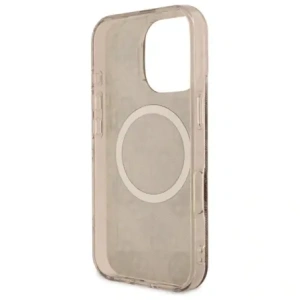Kup Etui Guess GUHMP16LH4PYEEW Apple iPhone 16 Pro hardcase IML Peony On 4G Background MagSafe brązowy/brown - GUE4184 - {ean13} - Sklep Home Screen