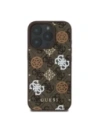 Buy Guess GUHMP16LP4PWPW Apple iPhone 16 Pro hardcase Peony On 4G Background MagSafe brown - GUE4185 - {ean13} - Home Screen Store Europe