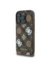 Buy Guess GUHMP16LP4PWPW Apple iPhone 16 Pro hardcase Peony On 4G Background MagSafe brown - GUE4185 - {ean13} - Home Screen Store Europe