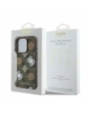 Buy Guess GUHMP16LP4PWPW Apple iPhone 16 Pro hardcase Peony On 4G Background MagSafe brown - GUE4185 - {ean13} - Home Screen Store Europe