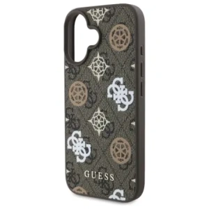 Kup Etui Guess GUHMP16SP4PWPW Apple iPhone 16 hardcase Peony Na 4G pozadí MagSafe hnědý/brown - GUE4186 - {ean13} - Sklep Home Screen