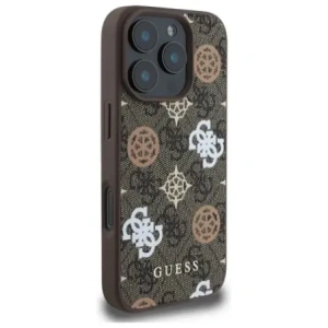 Kup Guess GUHMP16XP4PWPW Apple iPhone 16 Pro Max hardcase Peony pe fundal 4G MagSafe maro - GUE4187 - {ean13} - Sklep Home Screen
