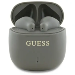 Kup Bezdrátová sluchátka do uší Guess Bluetooth GUTWSJ14ESGE TWS + dokovací stanice Printed Classic Logo taupe - GUE4188 - {ean13} - Sklep Home Screen