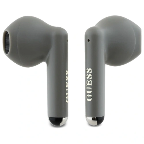 Kup Bezprzewodowe słuchawki douszne Guess Bluetooth GUTWSJ14ESGE TWS + stacja dokująca Printed Classic Logo taupe - GUE4188 - {ean13} - Sklep Home Screen