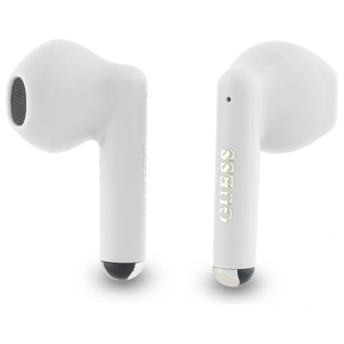 Kup Guess căști bluetooth wireless in-ear GUTWSJ14ESGH TWS + stație de docking cu logo clasic imprimat alb - GUE4189 - {ean13} - Sklep Home Screen