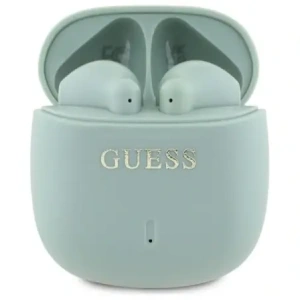 Buy Guess Bluetooth wireless in-ear headphones GUTWSJ14ESGN TWS + docking station Printed Classic Logo green - GUE4190 - {ean13} - Home Screen Store Europe