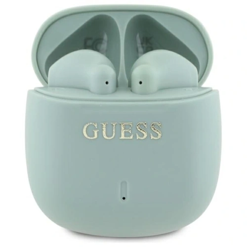 Kup Guess căști Bluetooth wireless in-ear GUTWSJ14ESGN TWS + stație de docking Logo clasic imprimat verde - GUE4190 - {ean13} - Sklep Home Screen