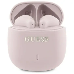 Kup Bezdrátová sluchátka do uší Guess Bluetooth GUTWSJ14ESGP TWS + dokovací stanice Printed Classic Logo růžová/pink - GUE4191 - {ean13} - Sklep Home Screen