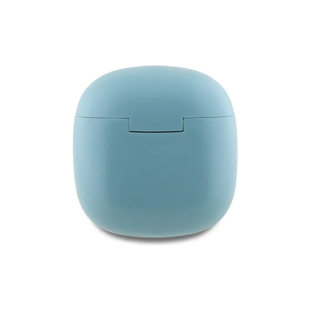 Bezprzewodowe słuchawki douszne Guess Bluetooth GUTWSJ14ESGQ TWS + stacja dokująca Printed Classic Logo turkusowy/turquoise