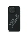 Kup Etui Karl Lagerfeld KLHCP16L3DRKSDLK Apple iPhone 16 Pro hardcase 3D Rubber Bicolor Signature czarny/black - KLD21813 - {ean13} - Sklep Home Screen