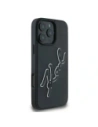 Kup Etui Karl Lagerfeld KLHCP16L3DRKSDLK Apple iPhone 16 Pro hardcase 3D Rubber Bicolor Signature černý/black - KLD21813 - {ean13} - Sklep Home Screen