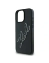 Kup Etui Karl Lagerfeld KLHCP16L3DRKSDLK Apple iPhone 16 Pro hardcase 3D Rubber Bicolor Signature czarny/black - KLD21813 - {ean13} - Sklep Home Screen