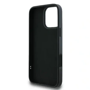Buy Karl Lagerfeld KLHCP16L3DRKSDLK Apple iPhone 16 Pro hardcase 3D Rubber Bicolor Signature black - KLD21813 - {ean13} - Home Screen Store Europe