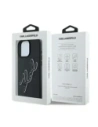 Kup Etui Karl Lagerfeld KLHCP16L3DRKSDLK Apple iPhone 16 Pro hardcase 3D Rubber Bicolor Signature czarny/black - KLD21813 - {ean13} - Sklep Home Screen