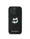 Kup Karl Lagerfeld KLHCP16LPGKLCHPK Apple iPhone 16 Pro husă rigidă Monogram Choupette Head Pin neagră - KLD21815 - {ean13} - Sklep Home Screen