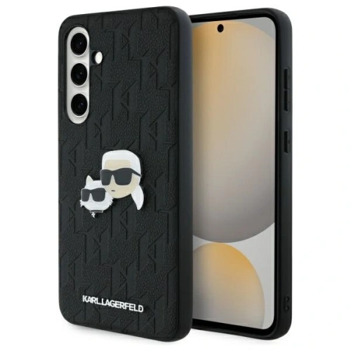 Kup Karl Lagerfeld KLHCS24FEPGKLKCPK Samsung Galaxy S24 FE hardcase Monogram Karl&Chaoupette Head Pin fekete - KLD21816 - {ean13} - Sklep Home Screen