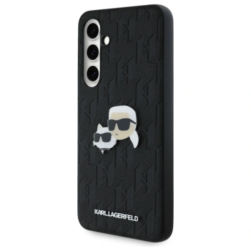 Kup Karl Lagerfeld KLHCS24FEPGKLKCPK Samsung Galaxy S24 FE husă rigidă Monogram Karl&Chaoupette Head Pin negru - KLD21816 - {ean13} - Sklep Home Screen