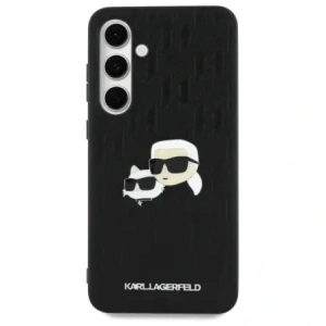 Kup Karl Lagerfeld KLHCS24FEPGKLKCPK Samsung Galaxy S24 FE hardcase Monogram Karl&Chaoupette Head Pin fekete - KLD21816 - {ean13} - Sklep Home Screen
