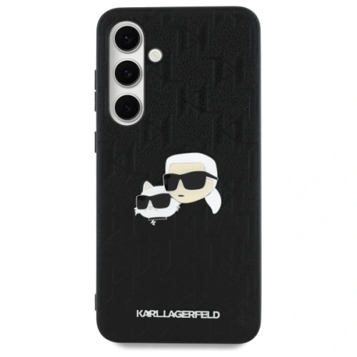 Kup Karl Lagerfeld KLHCS24FEPGKLKCPK Samsung Galaxy S24 FE husă rigidă Monogram Karl&Chaoupette Head Pin negru - KLD21816 - {ean13} - Sklep Home Screen