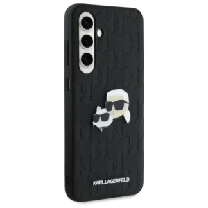 Kup Karl Lagerfeld KLHCS24FEPGKLKCPK Samsung Galaxy S24 FE hardcase Monogram Karl&Chaoupette Head Pin fekete - KLD21816 - {ean13} - Sklep Home Screen