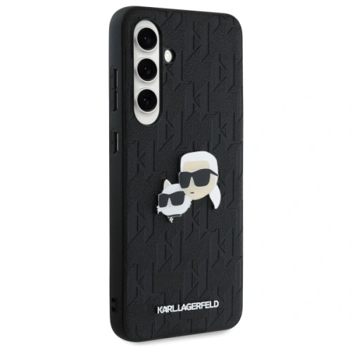 Kup Etui Karl Lagerfeld KLHCS24FEPGKLKCPK Samsung Galaxy S24 FE hardcase Monogram Karl&Chaoupette Head Pin černý/black - KLD21816 - {ean13} - Sklep Home Screen