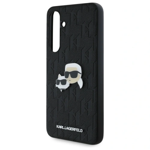 Kup Karl Lagerfeld KLHCS24FEPGKLKCPK Samsung Galaxy S24 FE hardcase Monogram Karl&Chaoupette Head Pin fekete - KLD21816 - {ean13} - Sklep Home Screen